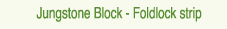 Jungstone Block - Foldlock strip